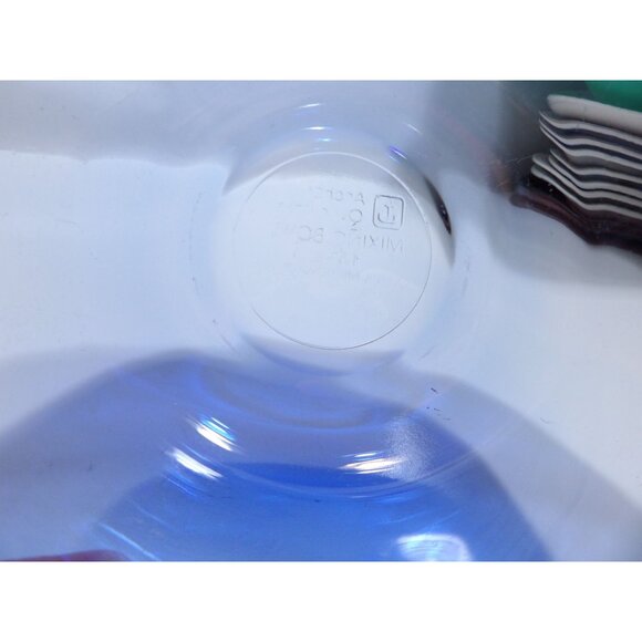 Vintage Anchor Hocking 1.5 Qt Cobalt Blue Mixing Bowl Made In USA - Picture 7 of 14